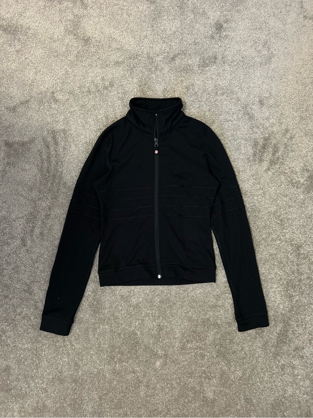 Lululemon Women's Black Zip-Up Jacket